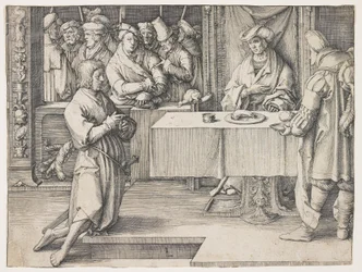 Joseph deutet die Träume des Pharao, 1512
